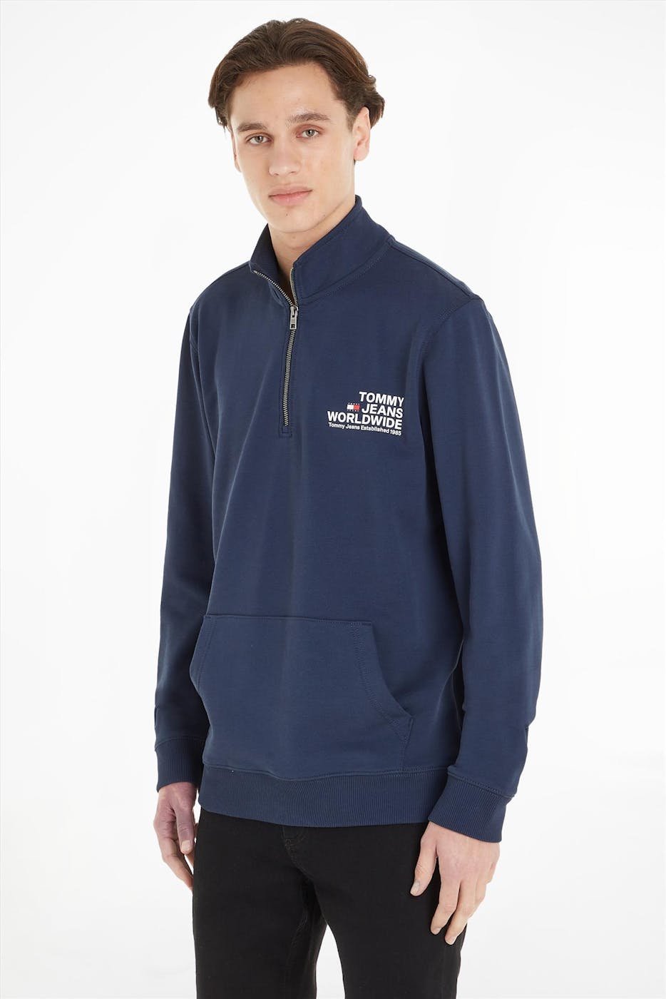 Tommy Jeans - Donkerblauwe Entry Graphic sweater