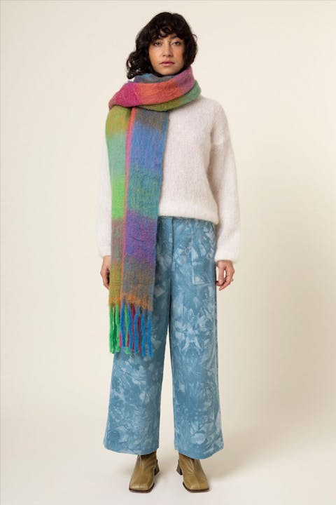 FRNCH - Groen-roze-blauwe Winnie sjaal