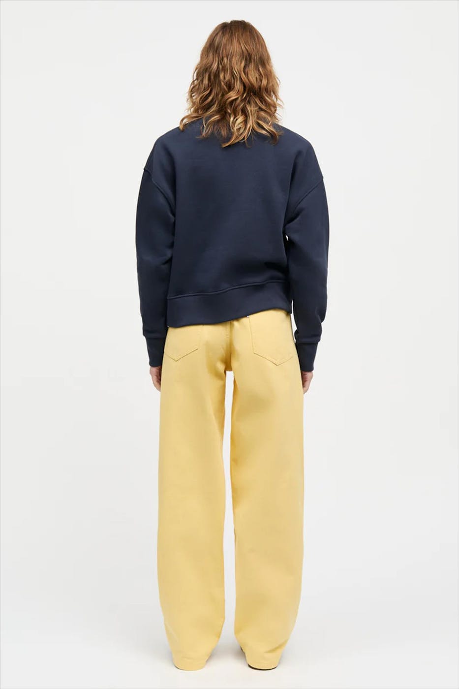 MADS NORGAARD - Donkerblauwe Original Tilvina sweater