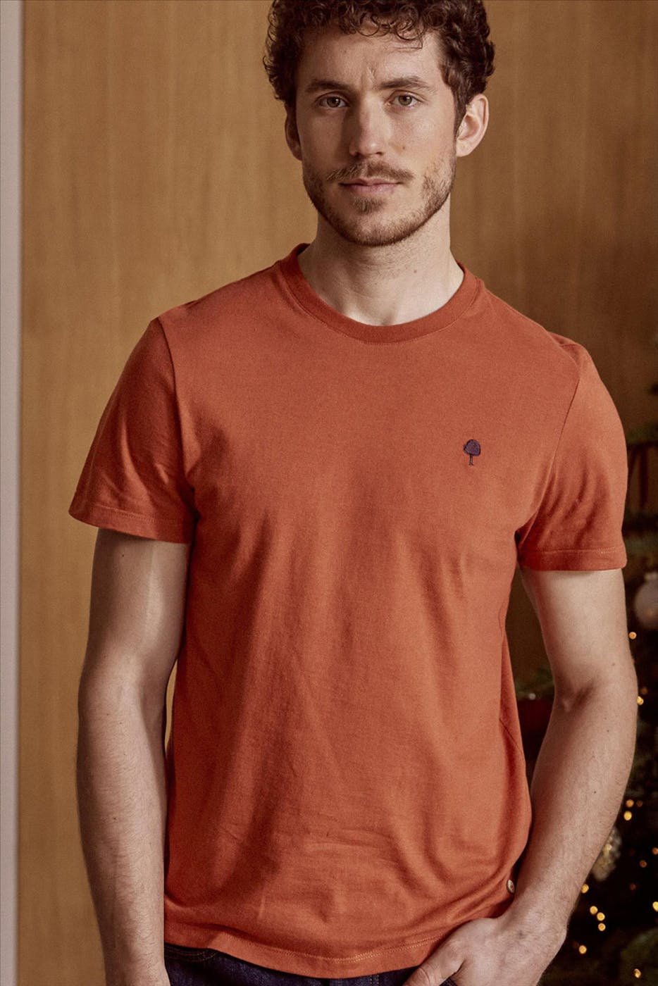 Faguo - Donkeroranje Arcy T-shirt