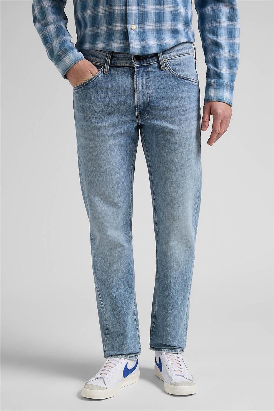 Lee - Lichtblauwe Daren Zip Fly jeans