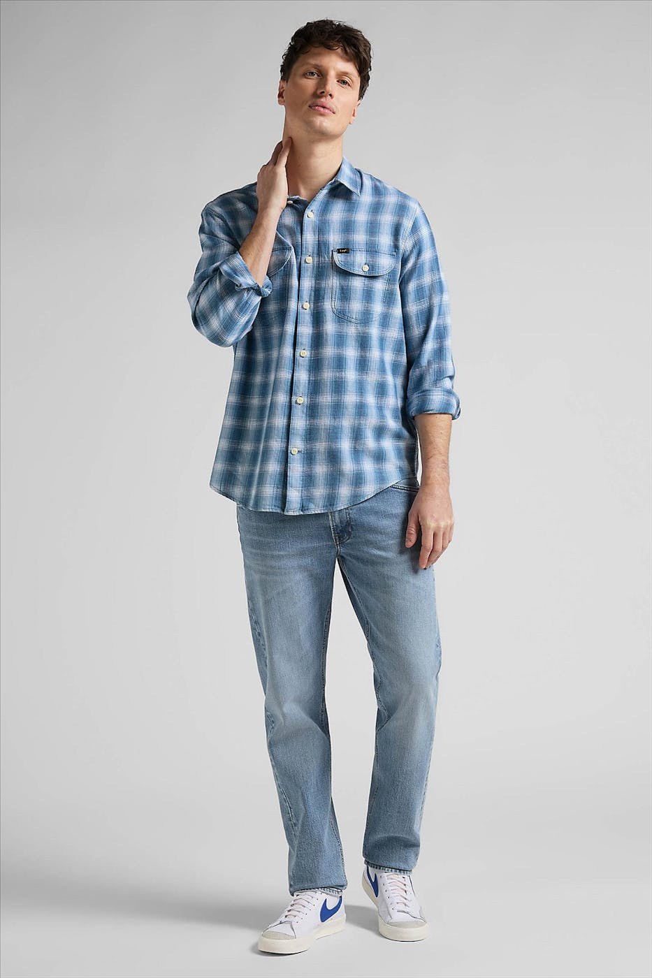 Lee - Lichtblauwe Daren Zip Fly jeans