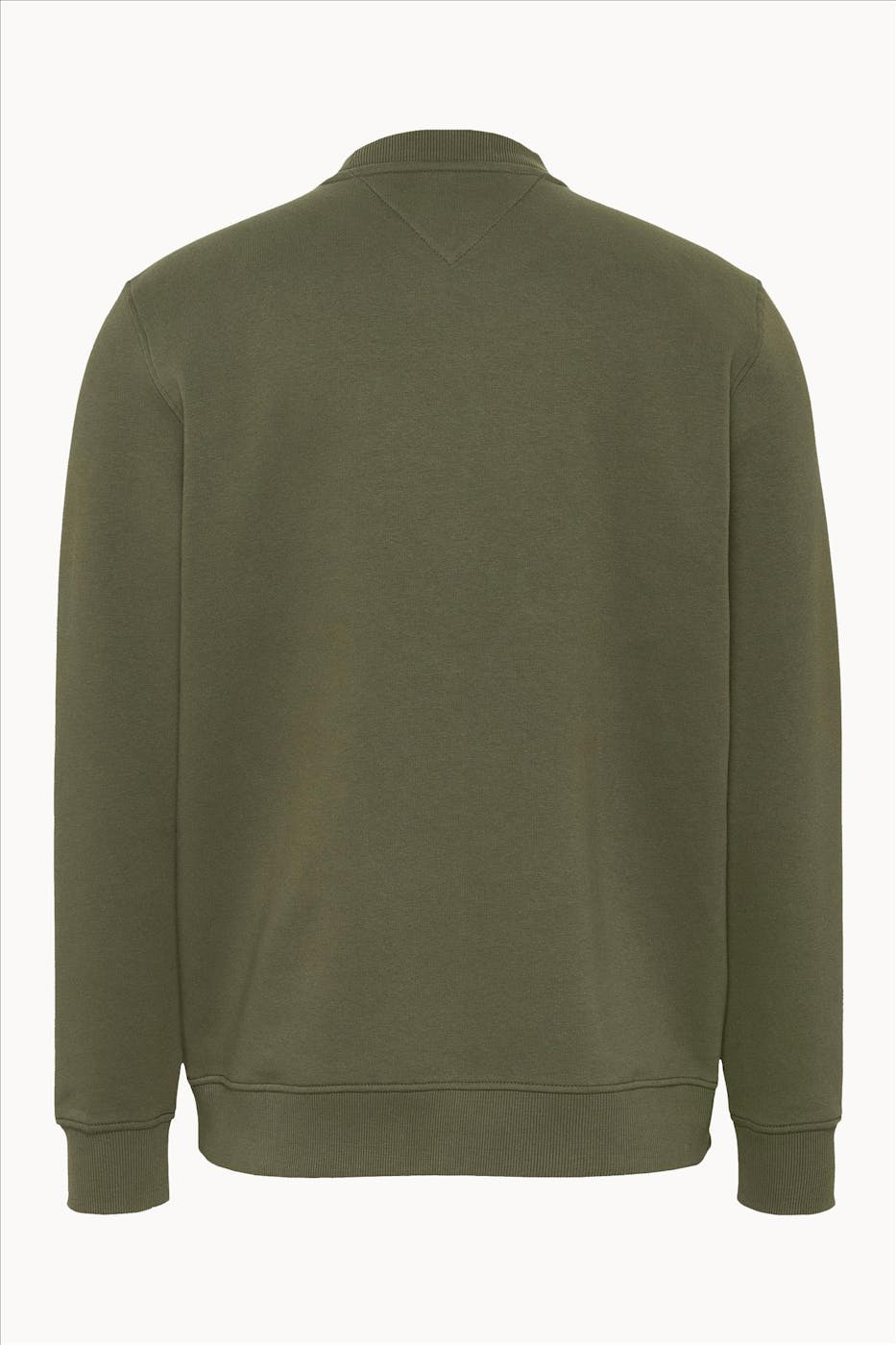 Tommy Jeans - Kaki Regular Linear sweater