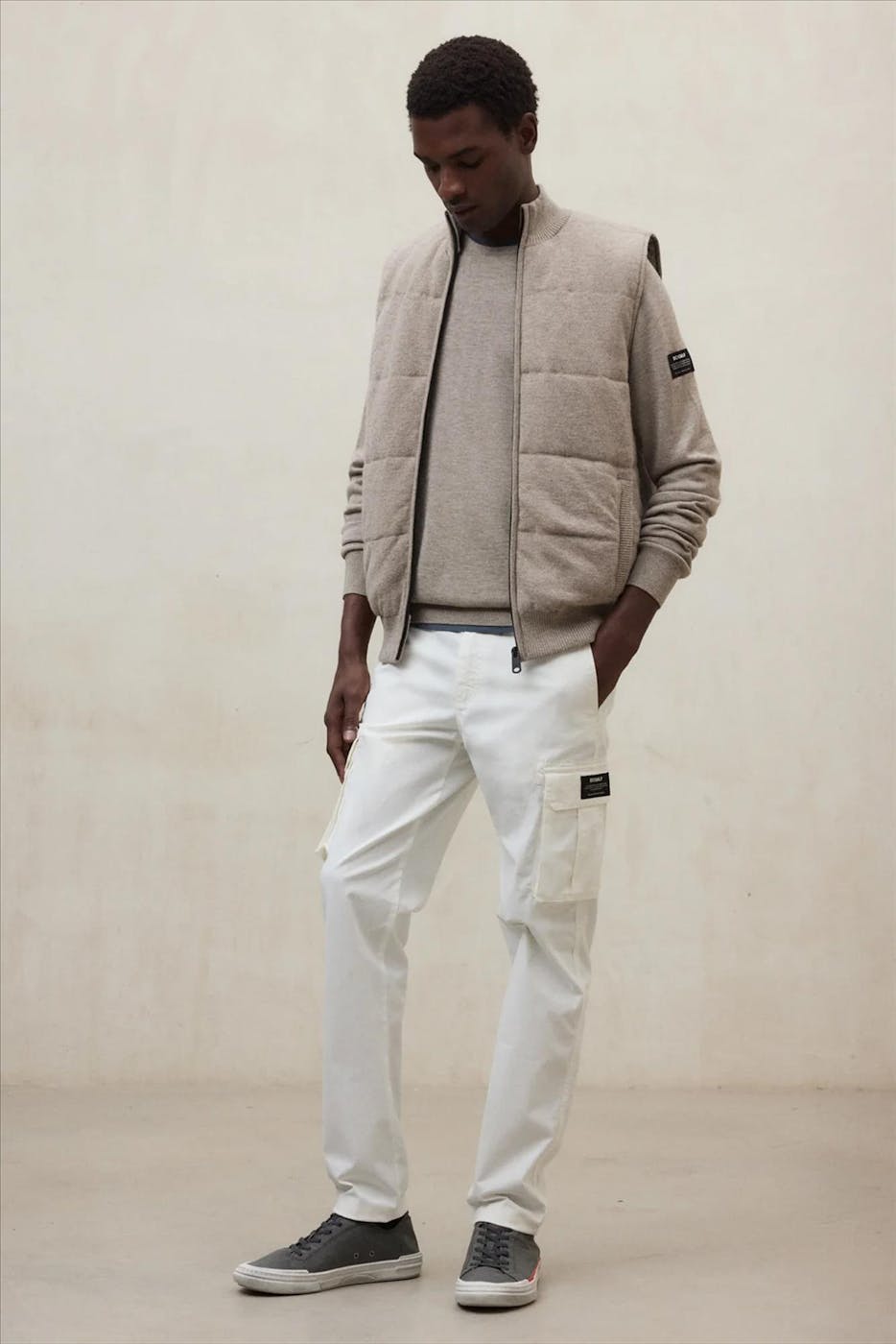 ECOALF - Beige Stuart bodywarmer
