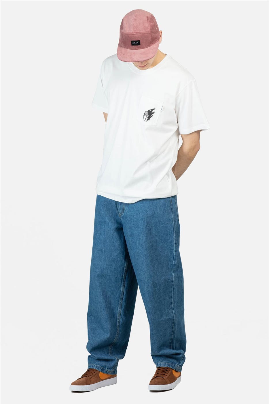 Reell - Blauwe Baggy Oversized jeans