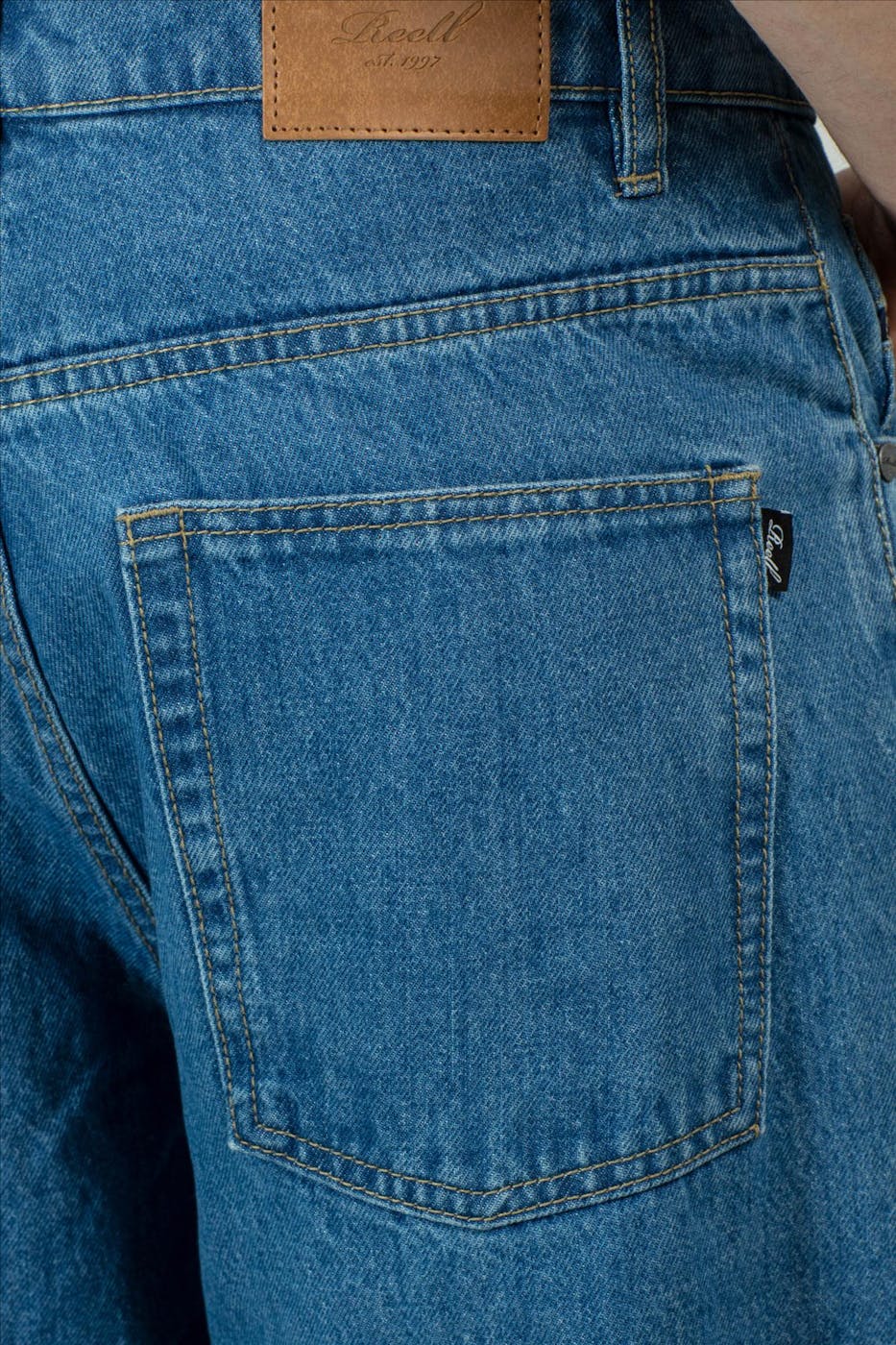 Reell - Blauwe Baggy Oversized jeans