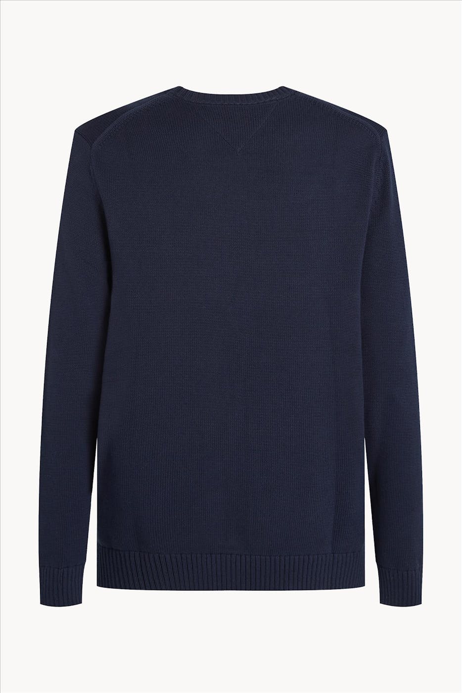 Tommy Jeans - Donkerblauwe Slim Essential trui