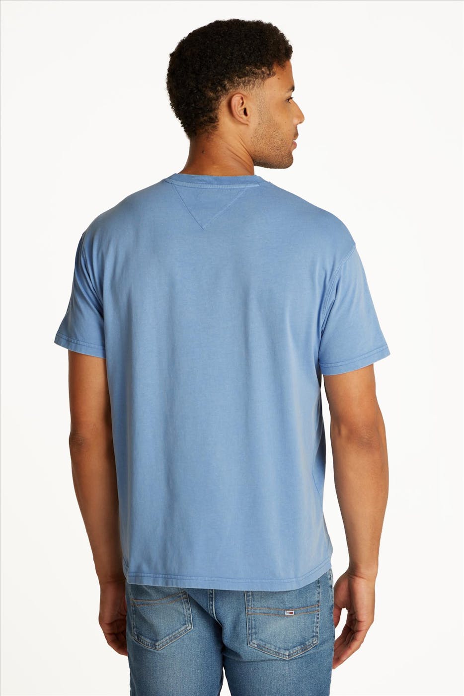 Tommy Jeans - Blauwe Label T-shirt