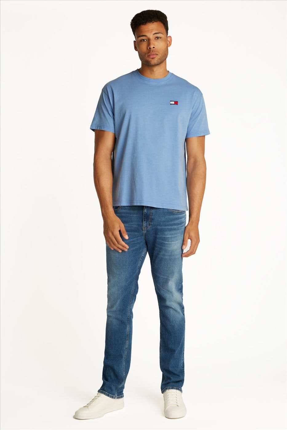 Tommy Jeans - Blauwe Label T-shirt