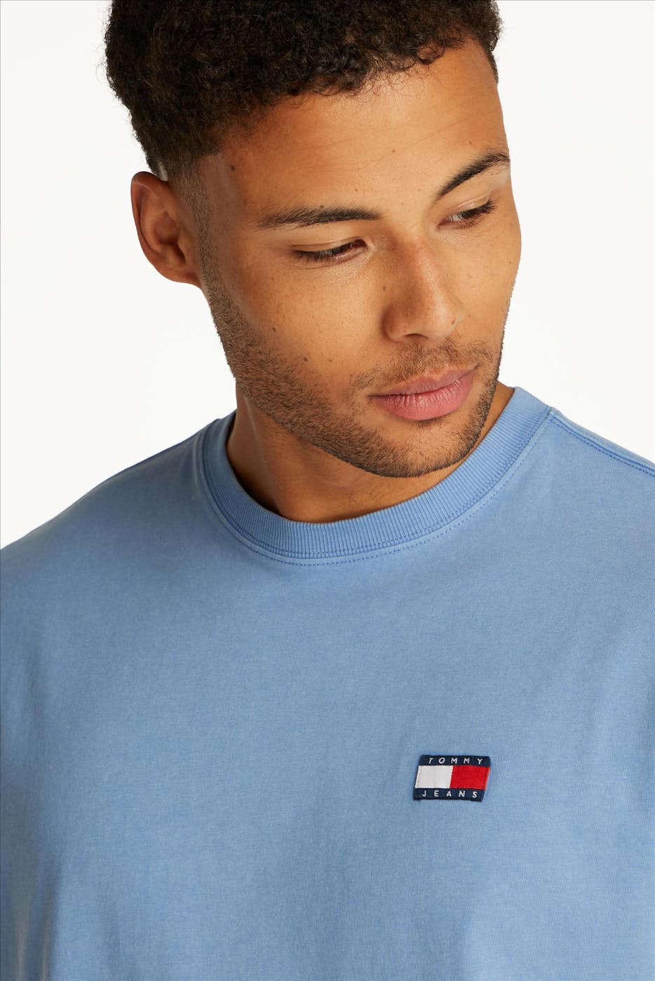 Tommy Jeans - Blauwe Label T-shirt
