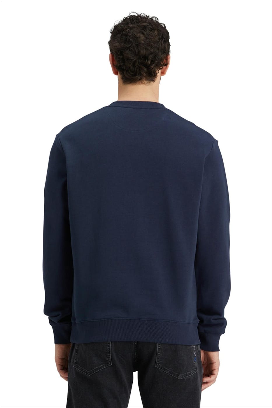 Scotch & Soda - Donkerblauwe Core Logo sweater