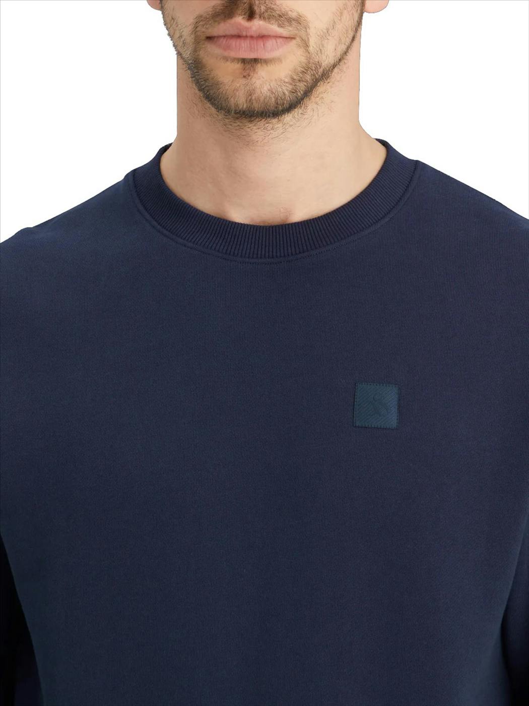 Scotch & Soda - Donkerblauwe Core Logo sweater