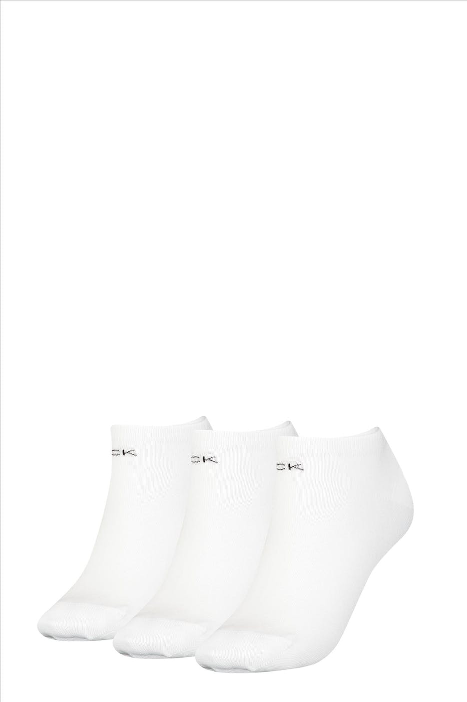 Calvin Klein - Witte 3-pack sokken, one size