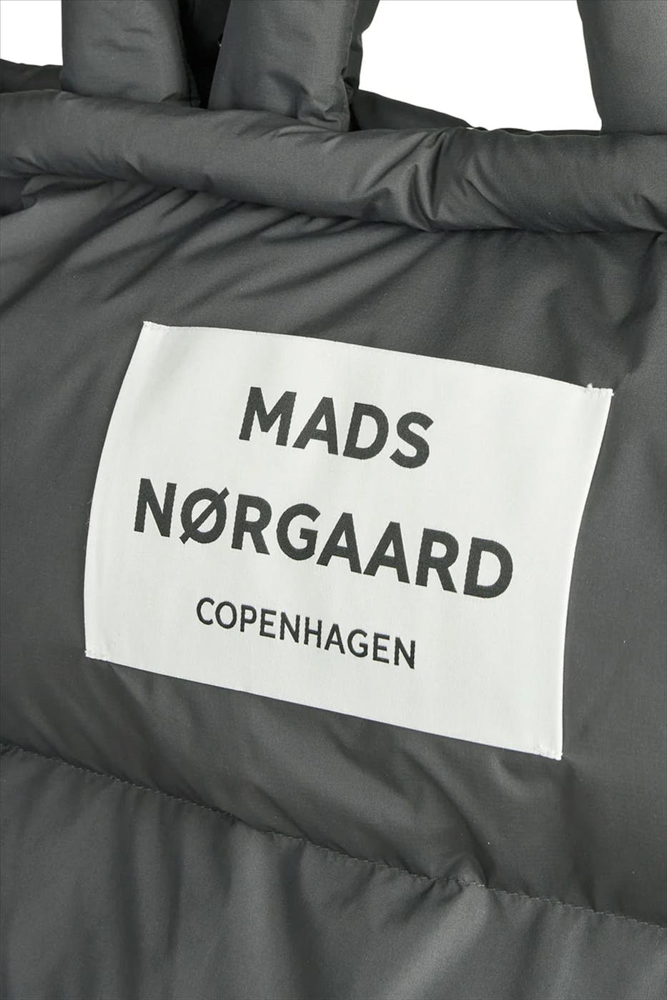 MADS NORGAARD - Donkergrijze Ripstop Pillow tas