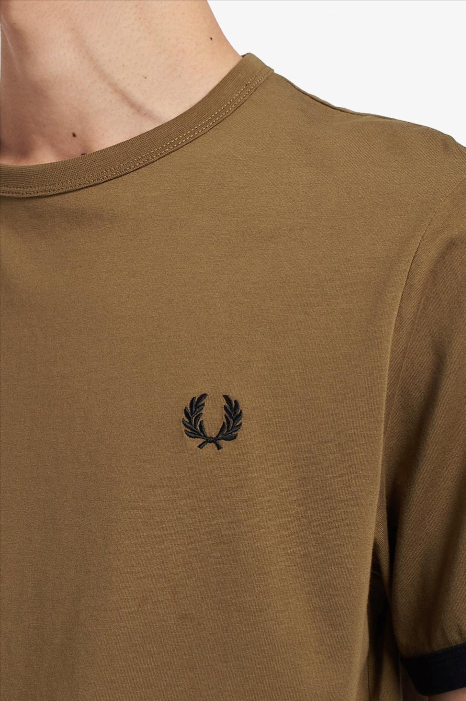 Fred Perry - Bruine Ringer T-shirt