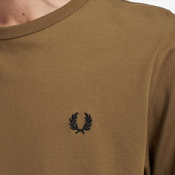 Fred Perry - Bruine Ringer T-shirt