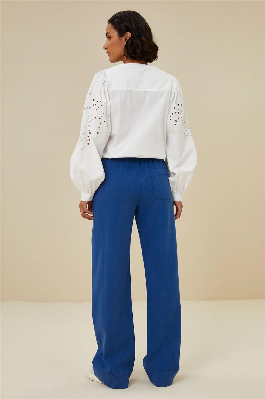 BY BAR - Witte Rikki Embroidery blouse