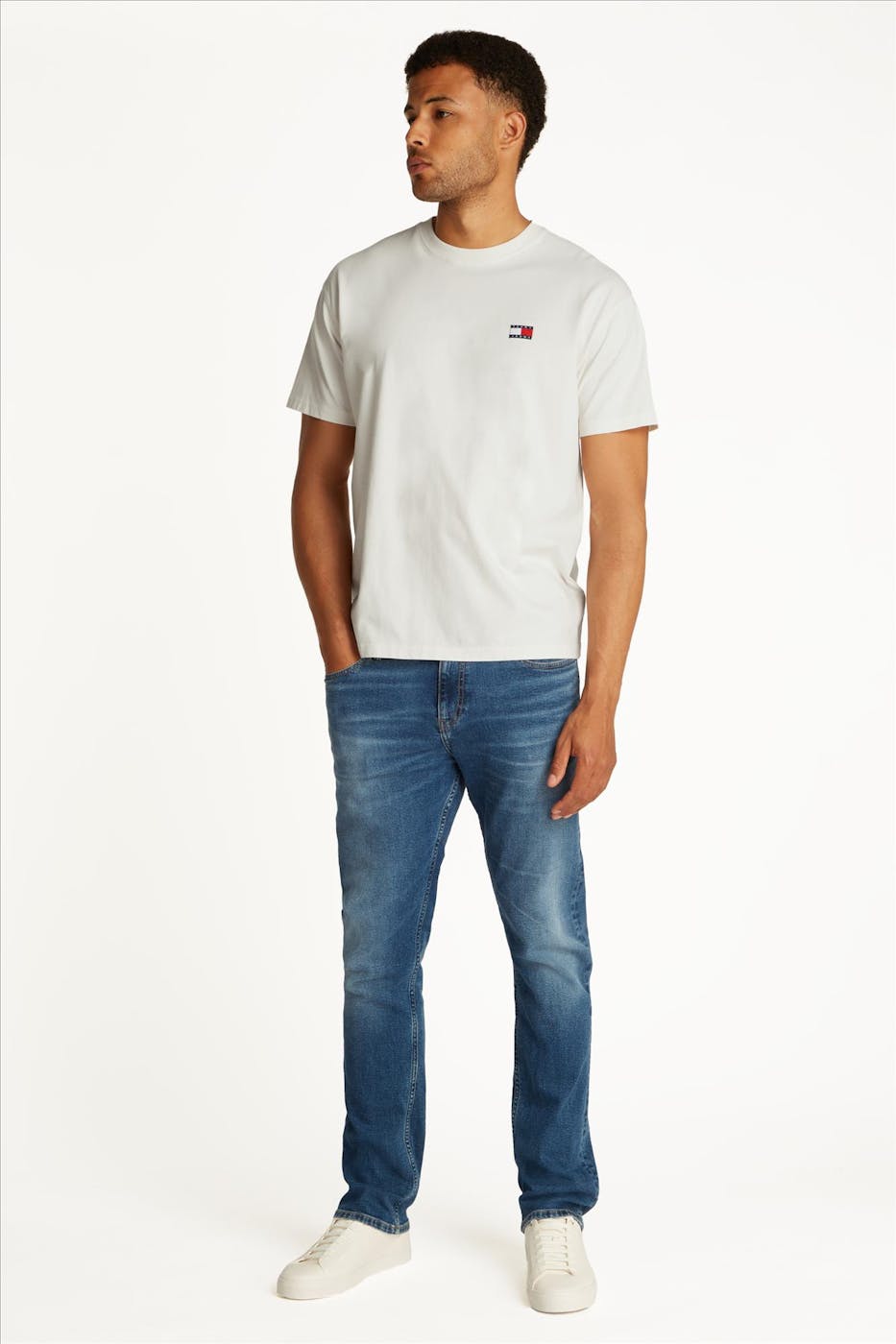 Tommy Jeans - Ecru Label T-shirt