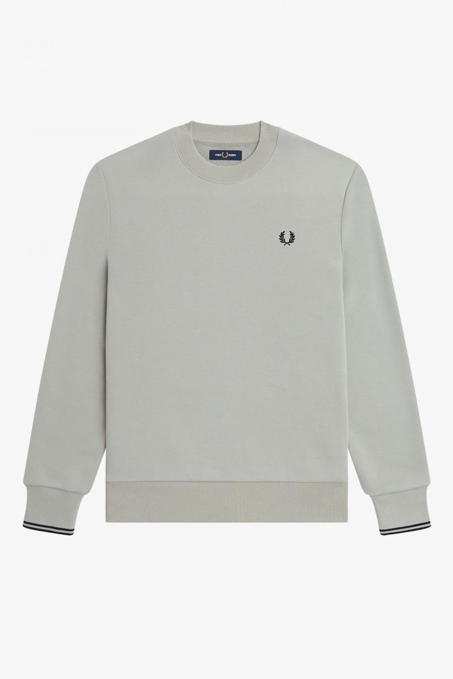 Fred Perry - Grijze Crew Neck sweater