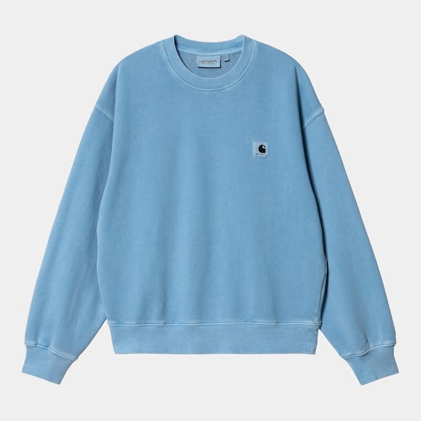 Carhartt WIP - Lichtblauwe Nelson sweater