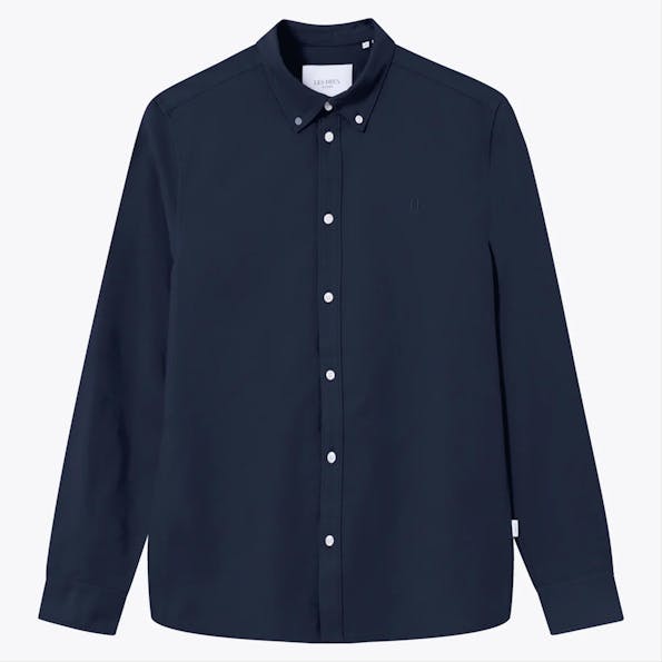 LES DEUX  - Donkerblauw Kristian Oxford hemd
