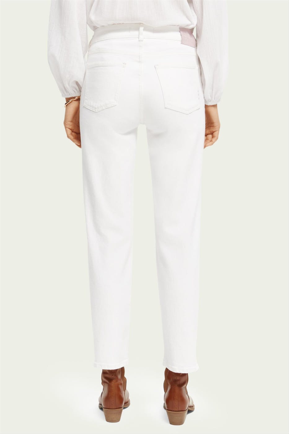 Scotch & Soda - Witte The Sky Straight jeans