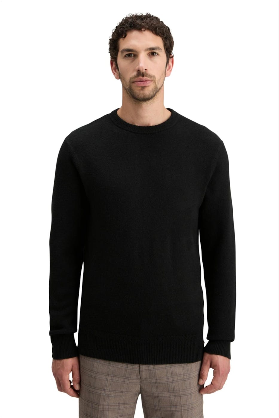 Scotch & Soda - Zwarte Soft Knit trui