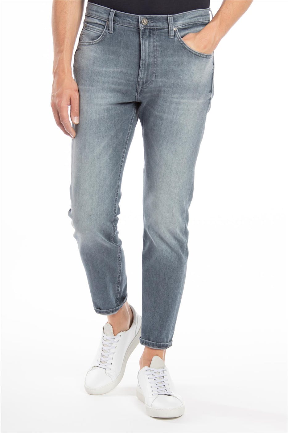 Lee - Blauwgrijze Austin straight tapered jeans