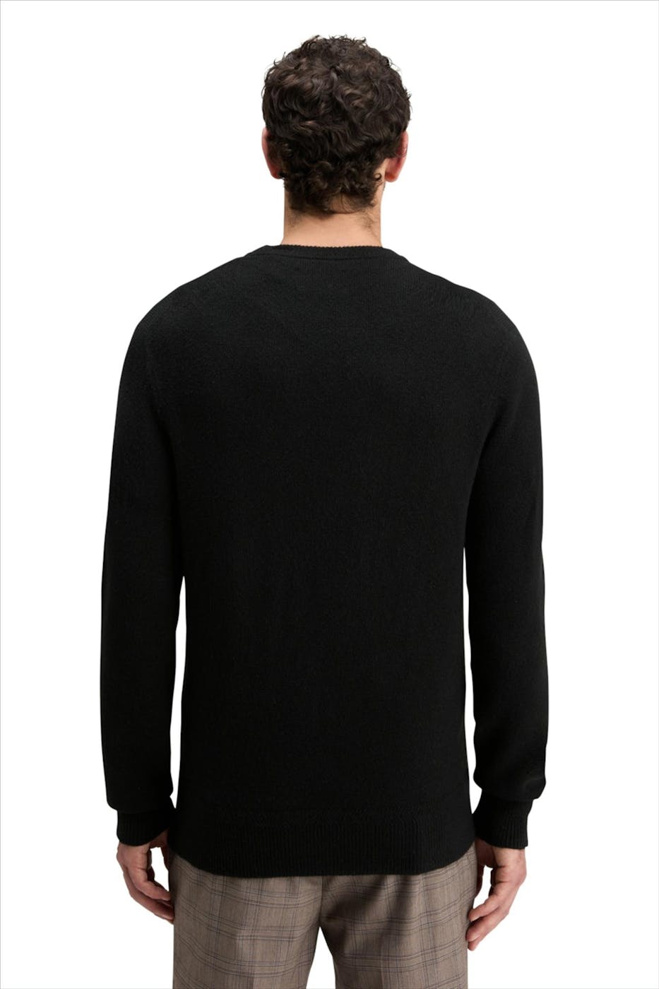 Scotch & Soda - Zwarte Soft Knit trui