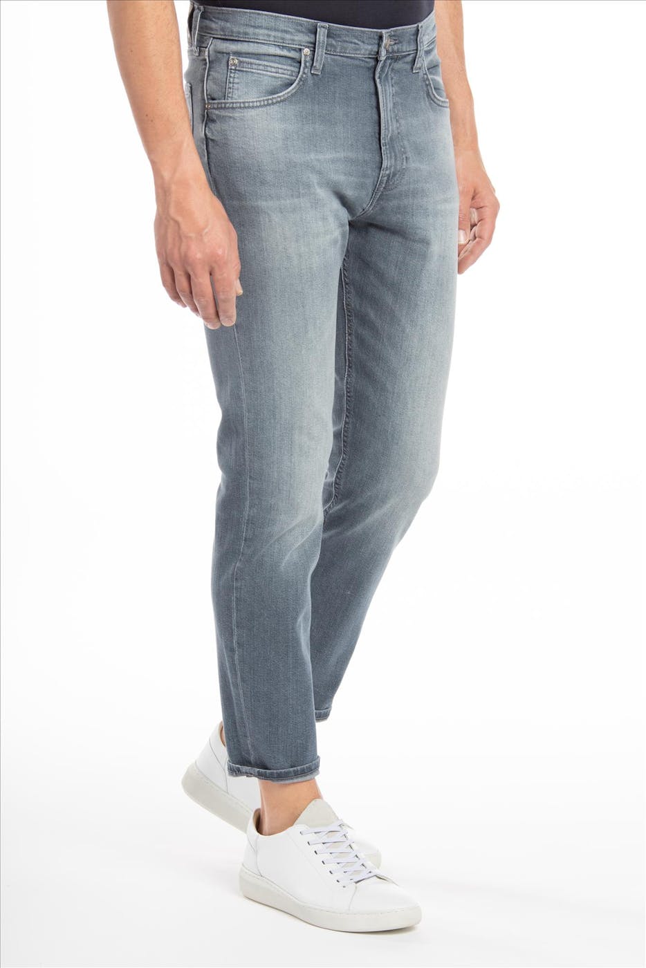 Lee - Blauwgrijze Austin straight tapered jeans