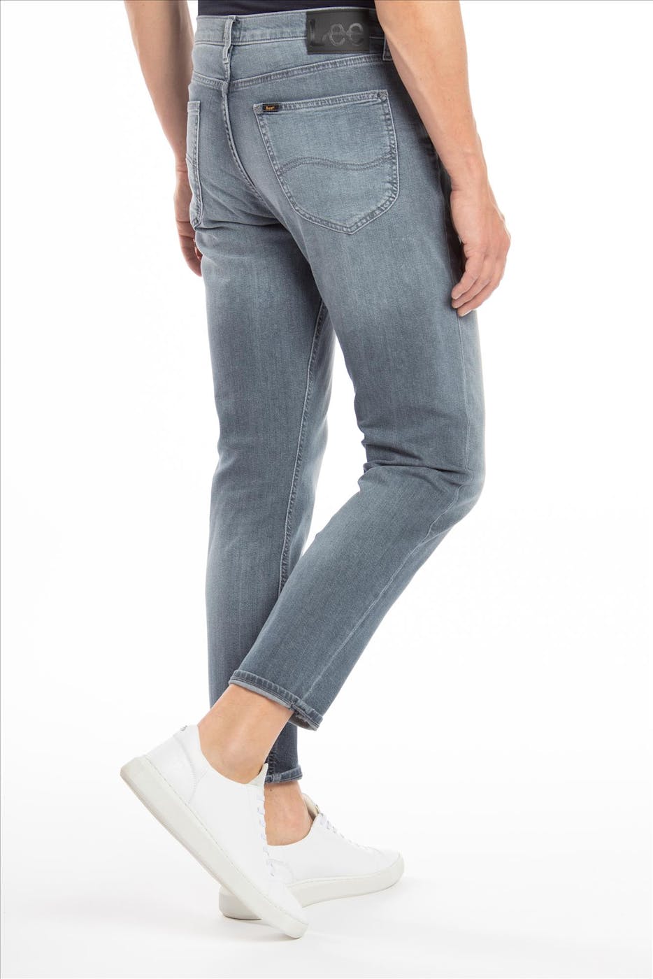 Lee - Blauwgrijze Austin straight tapered jeans