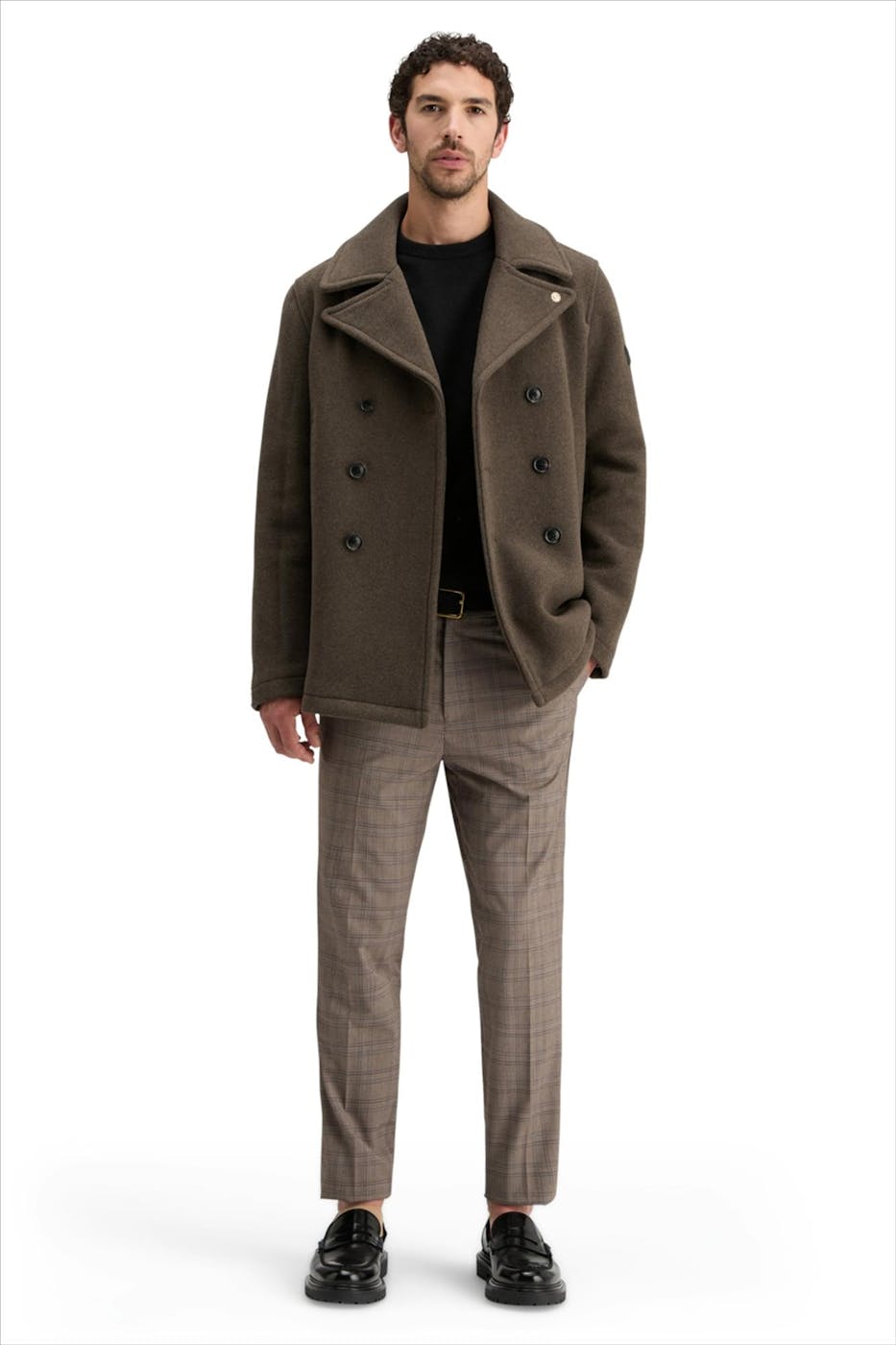 Scotch & Soda - Zwarte Soft Knit trui