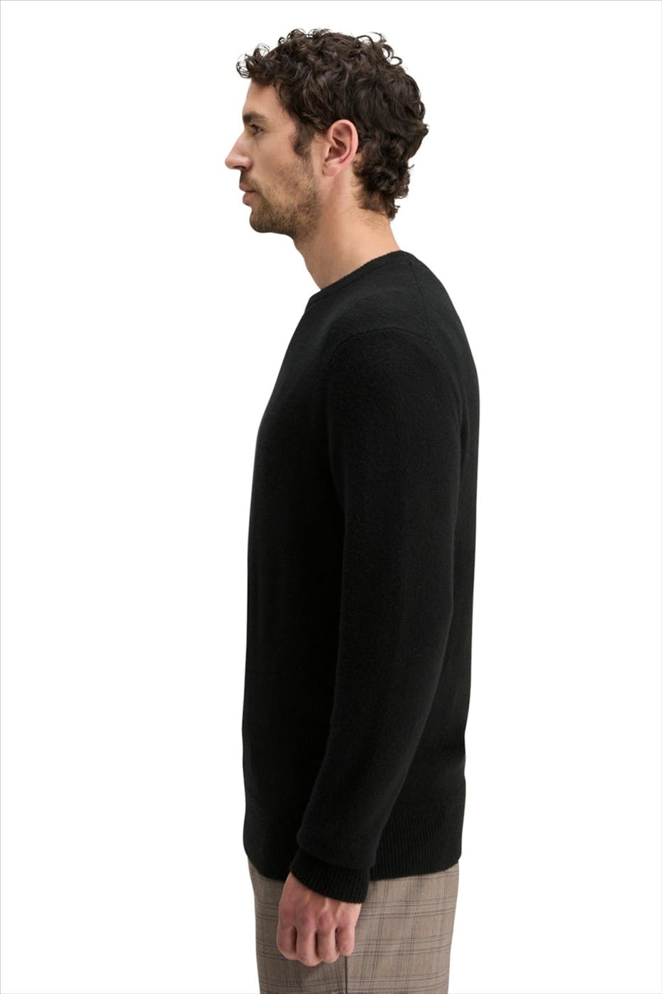 Scotch & Soda - Zwarte Soft Knit trui