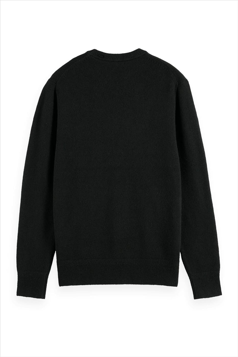Scotch & Soda - Zwarte Soft Knit trui
