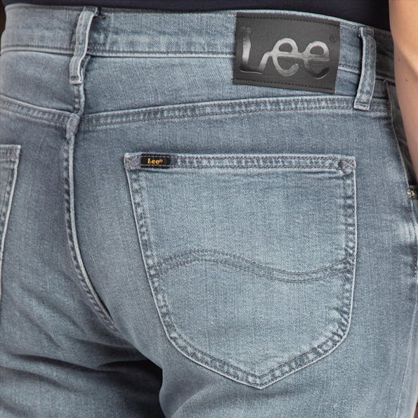 Lee - Blauwgrijze Austin straight tapered jeans