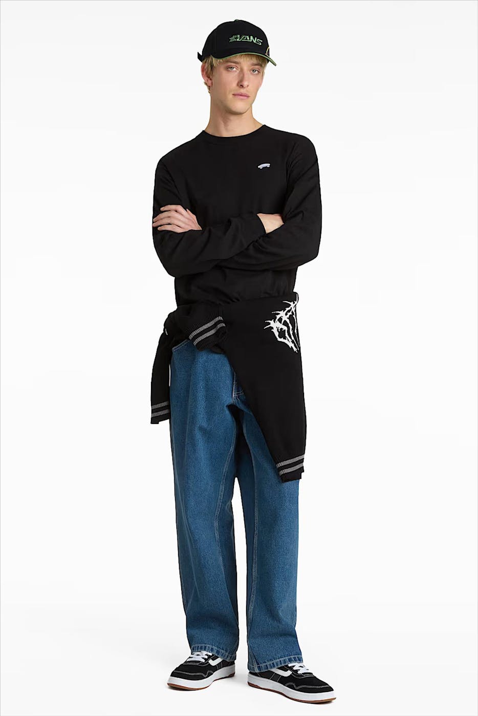 Vans - Zwarte Salton longsleeve