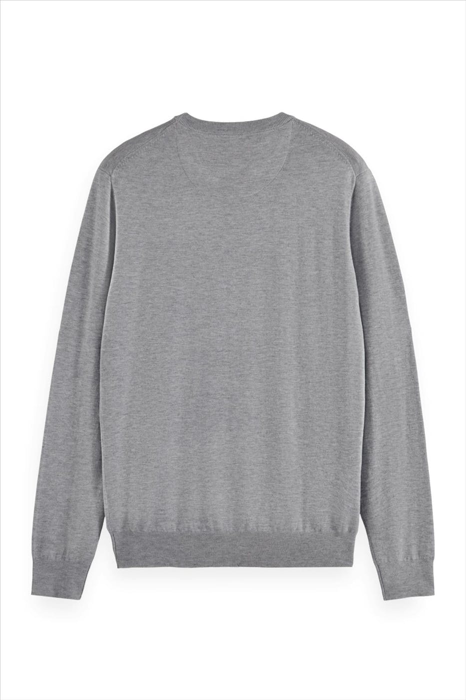 Scotch & Soda - Lichtgrijze Core trui