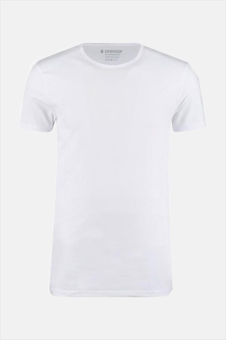 Garage - Witte 2-pack Body Fit O-Neck T-shirts