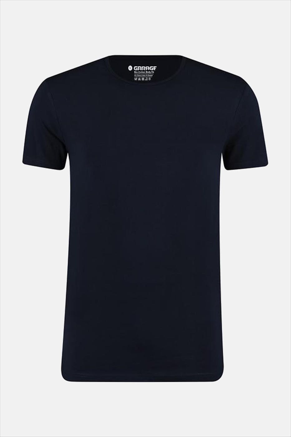 Garage - Donkerblauwe 2-pack Body Fit O-Neck T-shirts