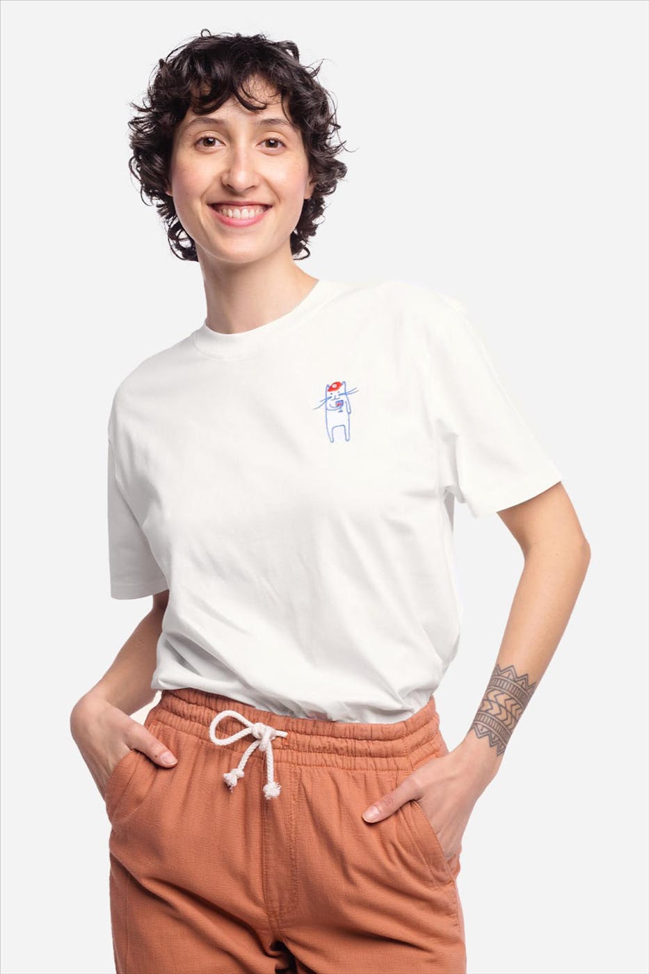 OLOW - Witte Jaja T-shirt