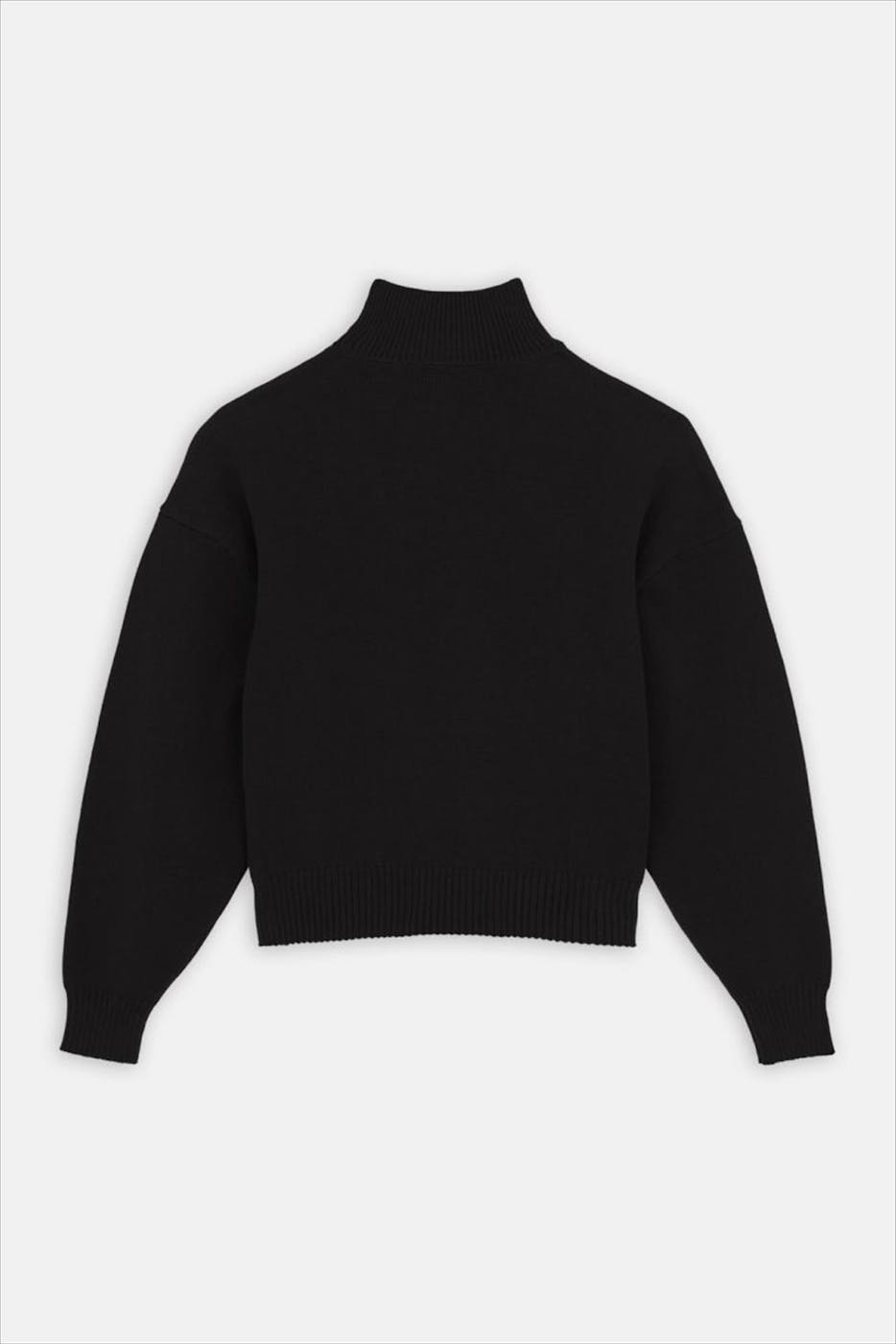 Dickies - Zwarte East Helena 1/4 Zip trui