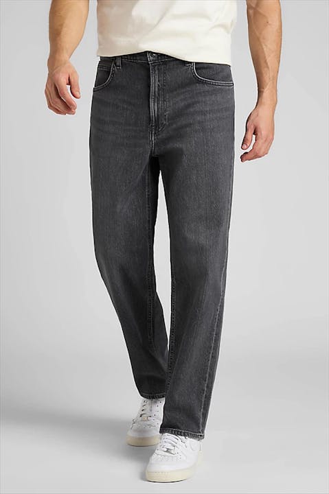 Lee - Donkergrijze Asher Loose Straight jeans