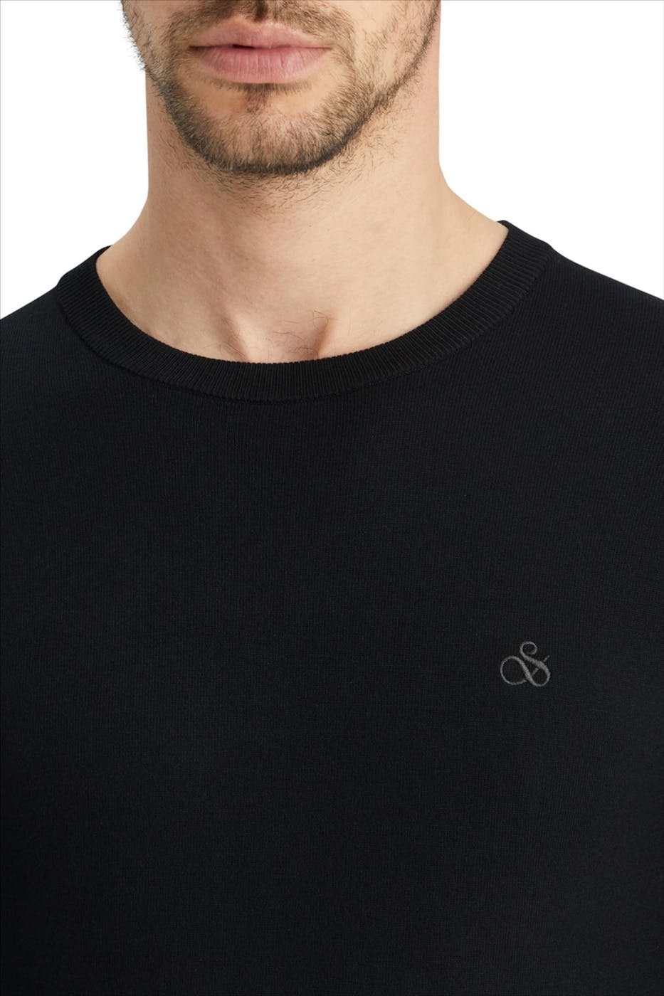 Scotch & Soda - Zwarte Core trui