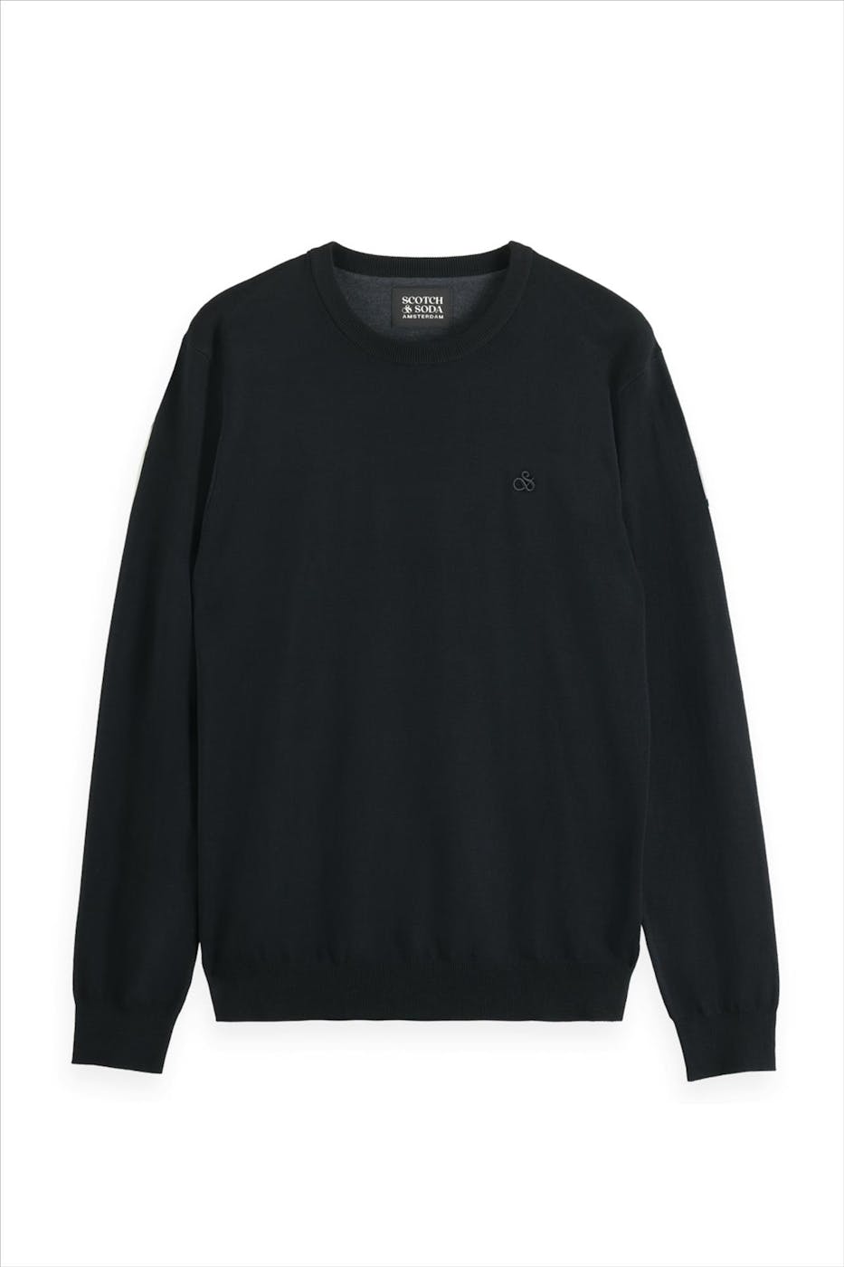 Scotch & Soda - Zwarte Core trui