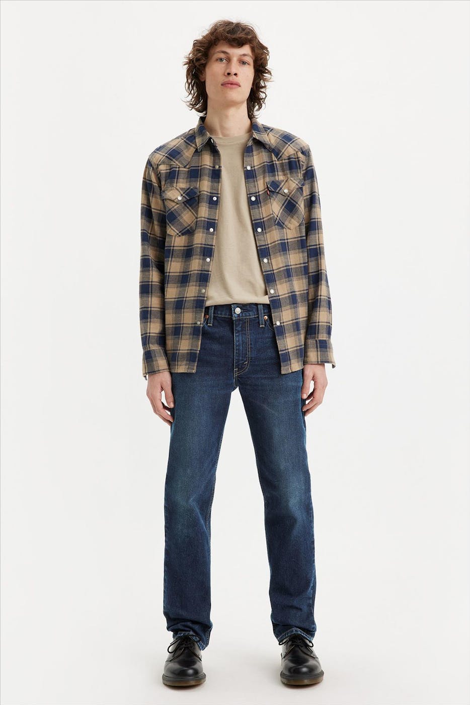 Levi's - Donkerblauwe 511 slim jeans