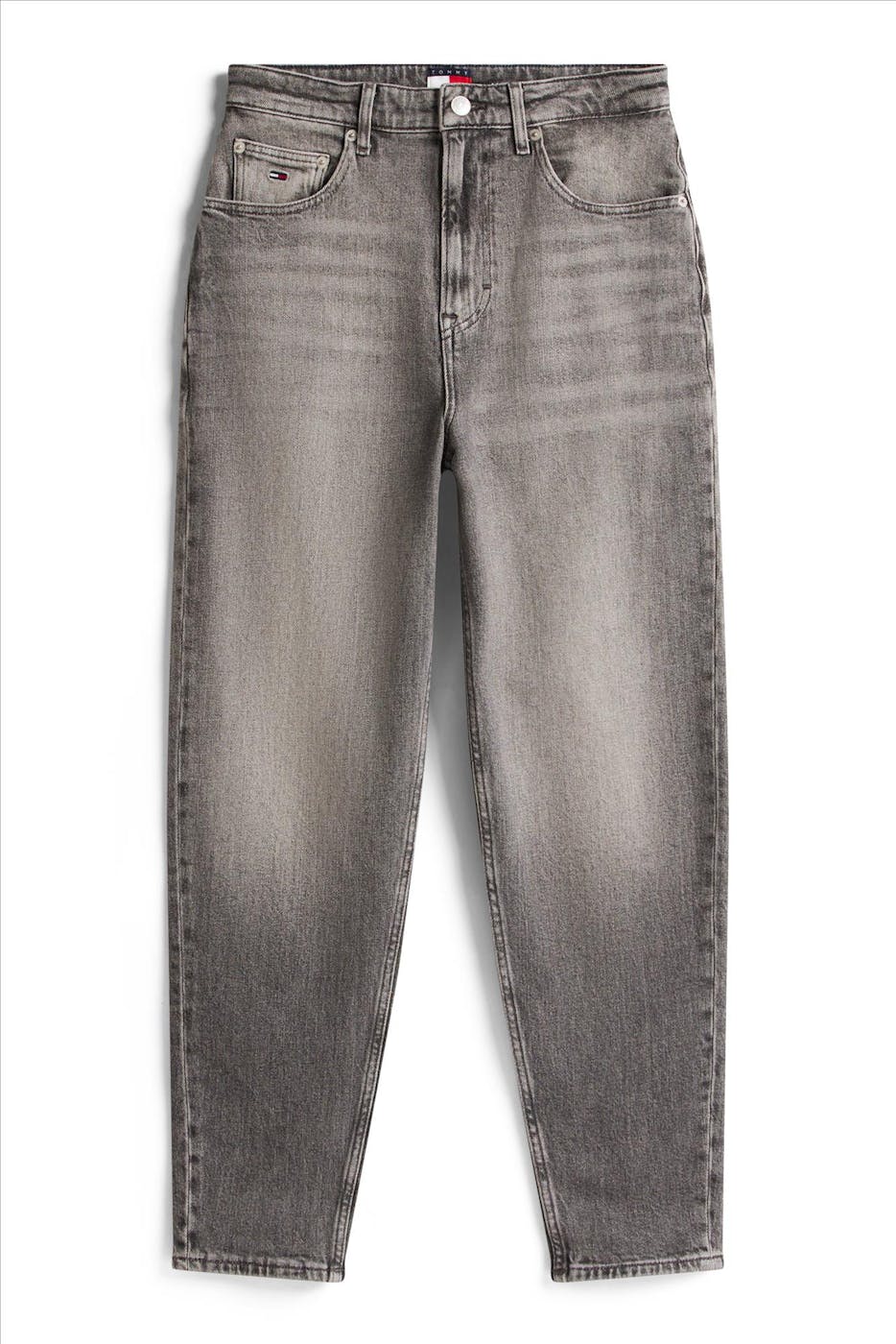 Tommy Jeans - Grijze tapered mom jeans