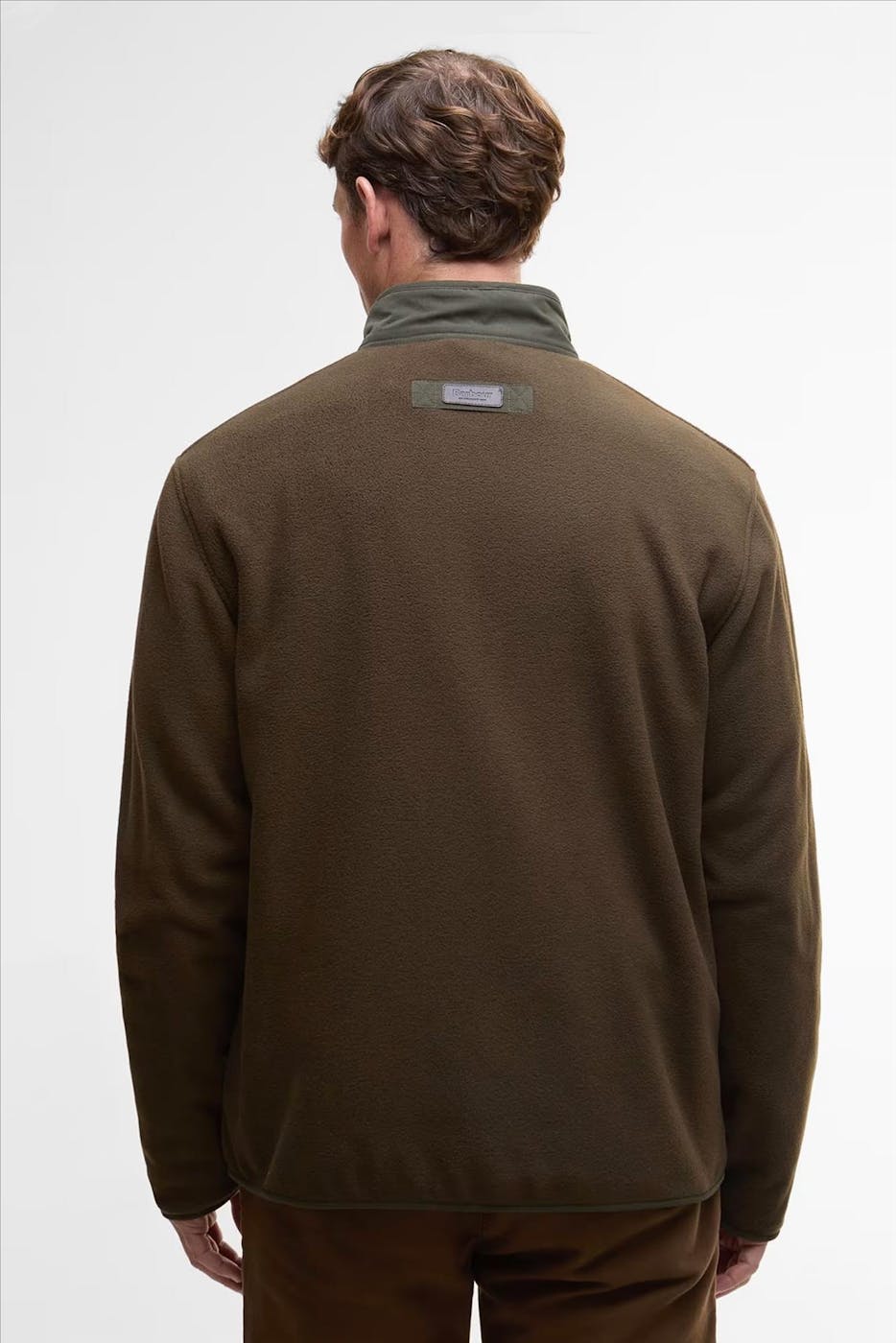 Barbour - Donkergroene Lowich Fleece jas