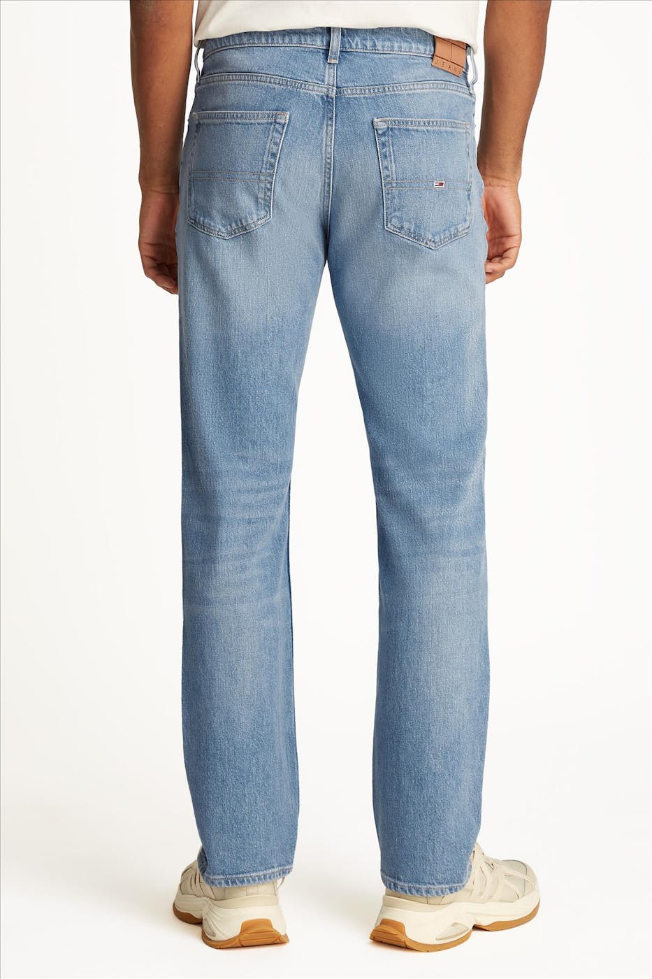 Tommy Jeans - Lichtblauwe Ryan Slim Straight jeans