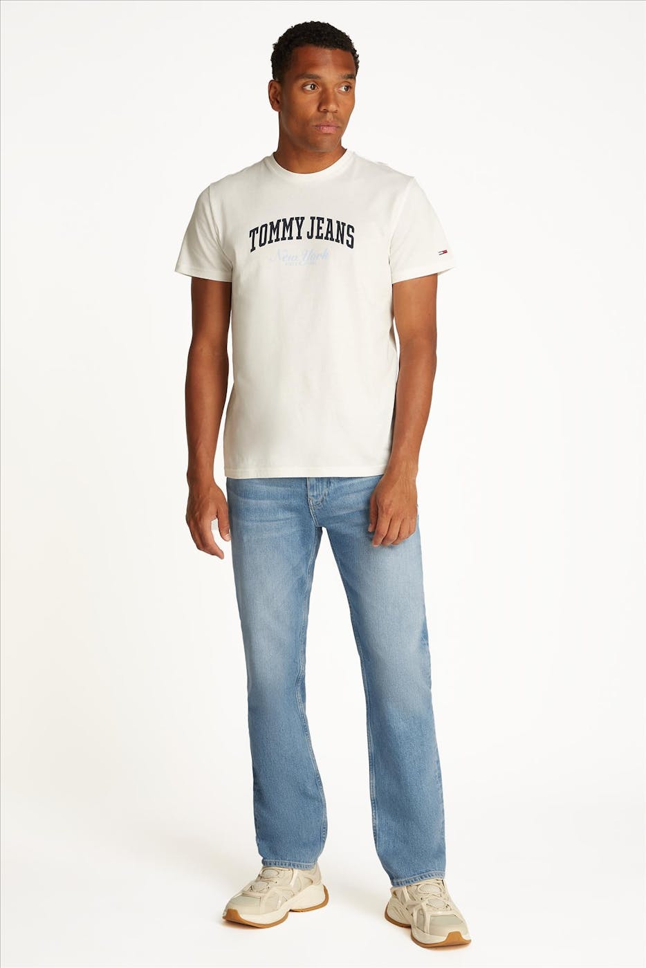 Tommy Jeans - Lichtblauwe Ryan Slim Straight jeans