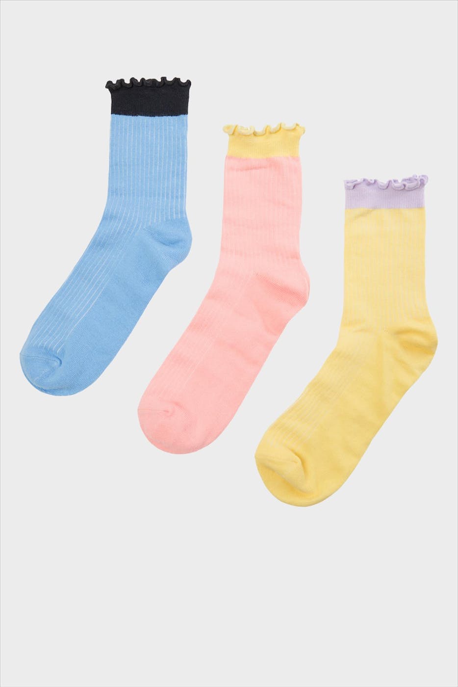 Nümph - Multicolcour nufrulla 3-pack sokken, maat: one size